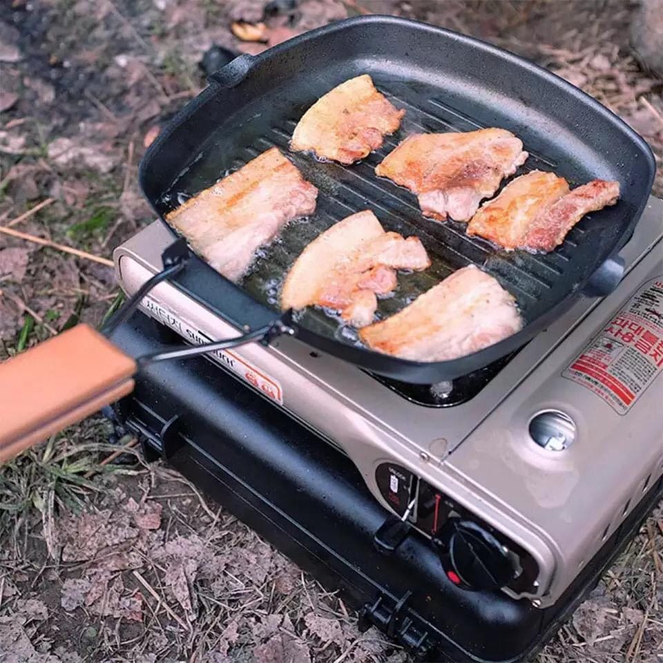 Non-Stick Grilling Pan, Square Grill Cookware Non-Stick Grilling Pan, Square Grill Cookware